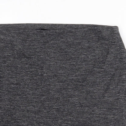 Marks and Spencer Womens Grey Polyamide Bandage Skirt Size 12
