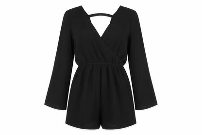 Womens UK Size S Pins & Needles One-Piece Black Playsuit