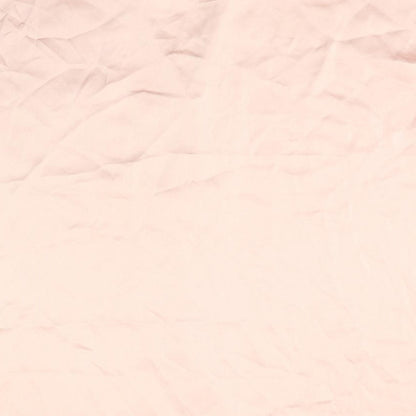 Boohoo Womens Pink Polyester Basic Button-Up Size 14 Collared