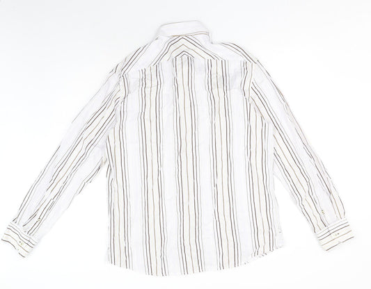 Mens UK Collar Size L NEXT Smart Multicoloured  Dress Shirt