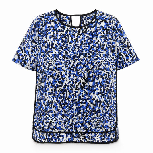 Womens UK Size 8 F&F Blue Basic Blouse
