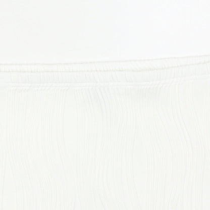 SheIn Womens White Polyester Bandage Skirt Size M