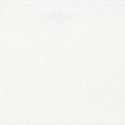 SheIn Womens White Polyester Bandage Skirt Size M