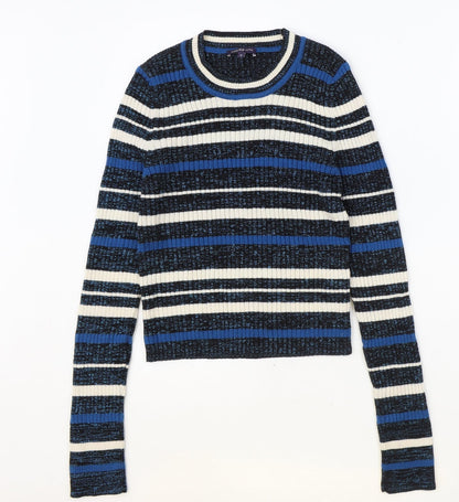 Womens UK Size 12 Marks and Spencer Blue Pullover Jumper