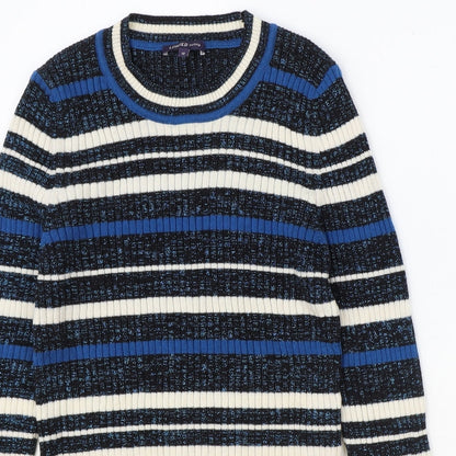 Womens UK Size 12 Marks and Spencer Blue Pullover Jumper