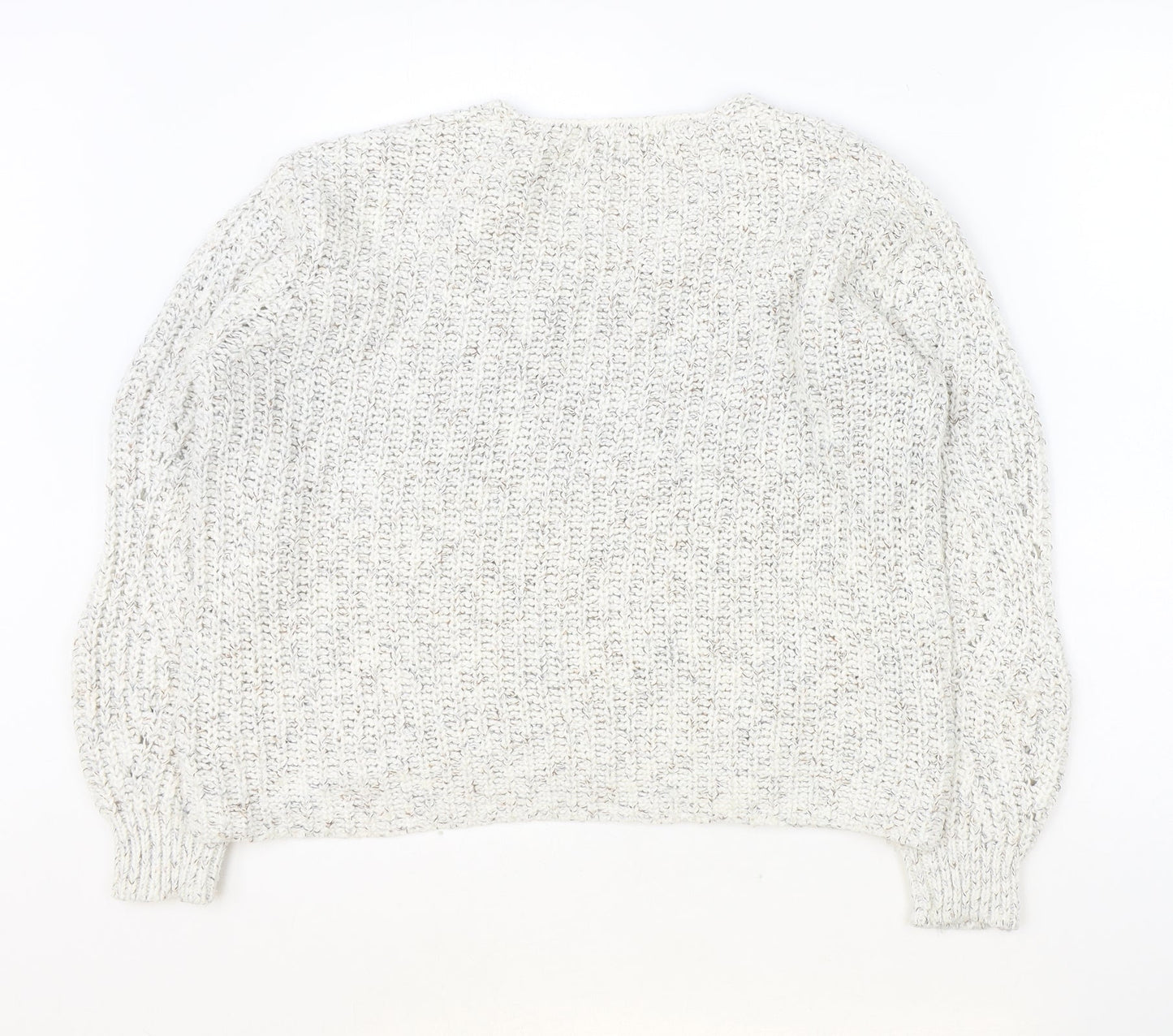 Womens UK Size 8 Marks and Spencer Ivory Pullover Jumper