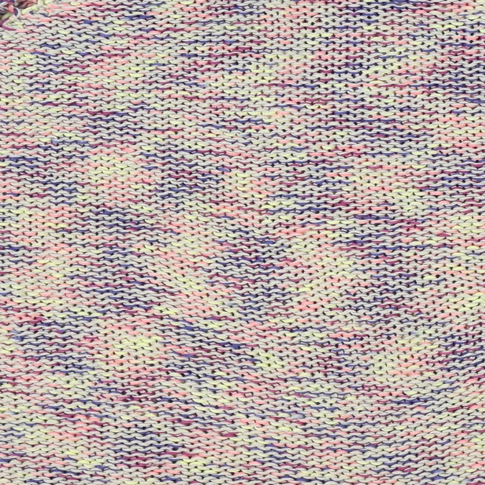 Womens UK Size 18 Indigo Multicoloured Pullover Jumper