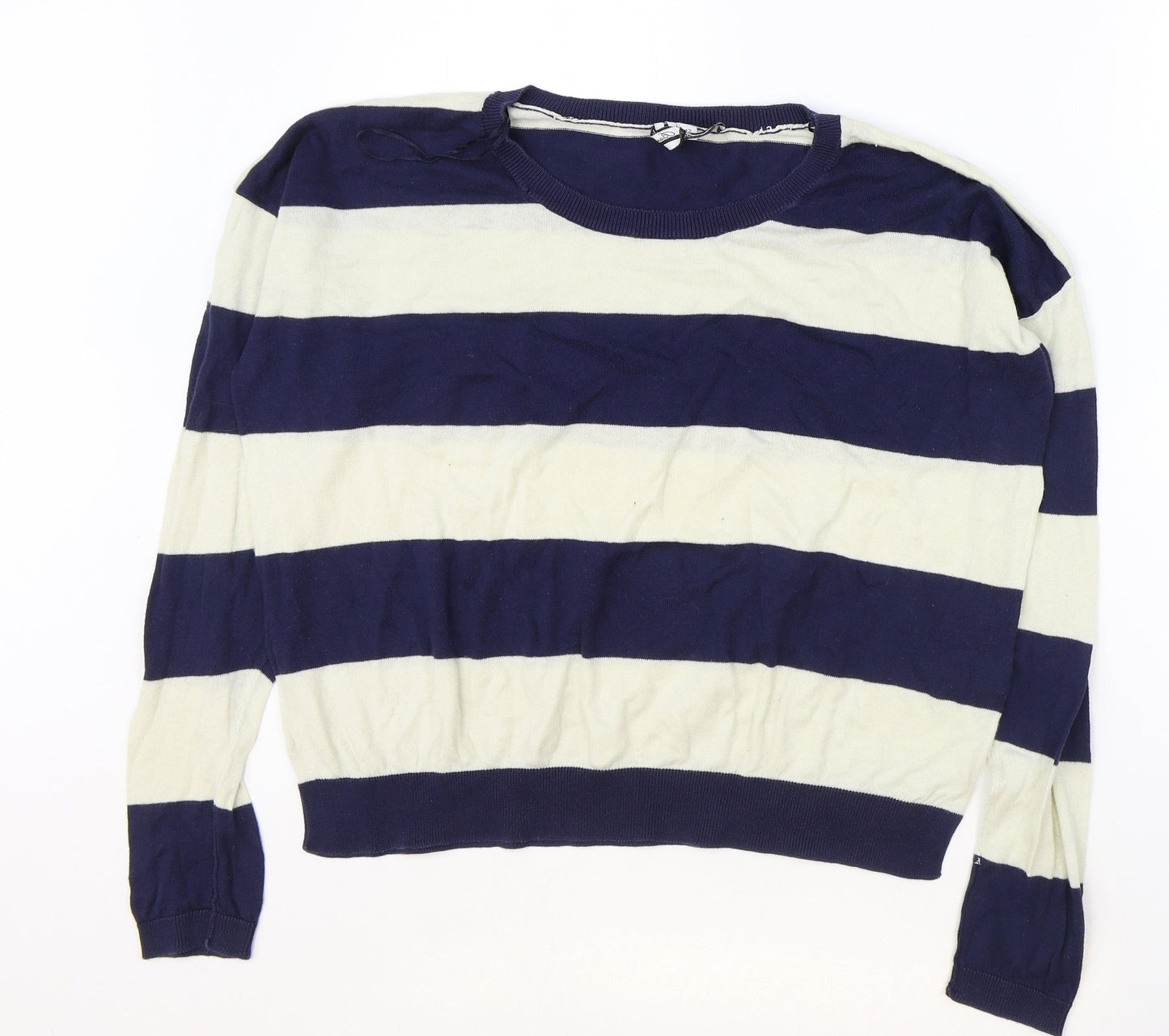 Womens UK Size 12 New Look Blue Pullover Jumper