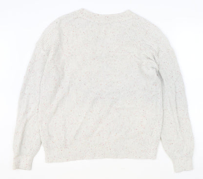 Womens UK Size M Marks and Spencer Grey Pullover Jumper