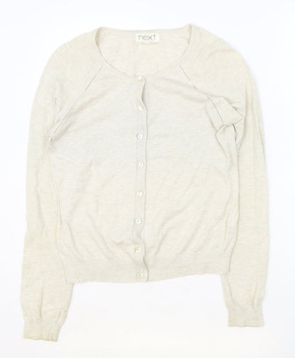 Womens UK Size 10 NEXT Beige Pullover Jumper