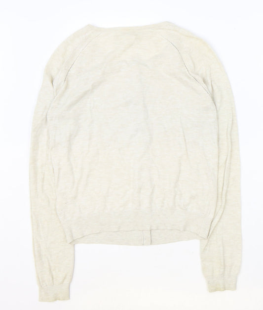 Womens UK Size 10 NEXT Beige Pullover Jumper