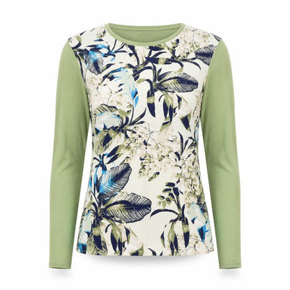 Womens UK Size M Warehouse Green Basic Blouse