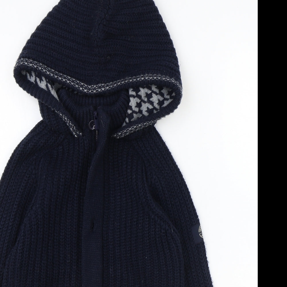 Maycral Boys Blue Jacket Size 9 Years Zip