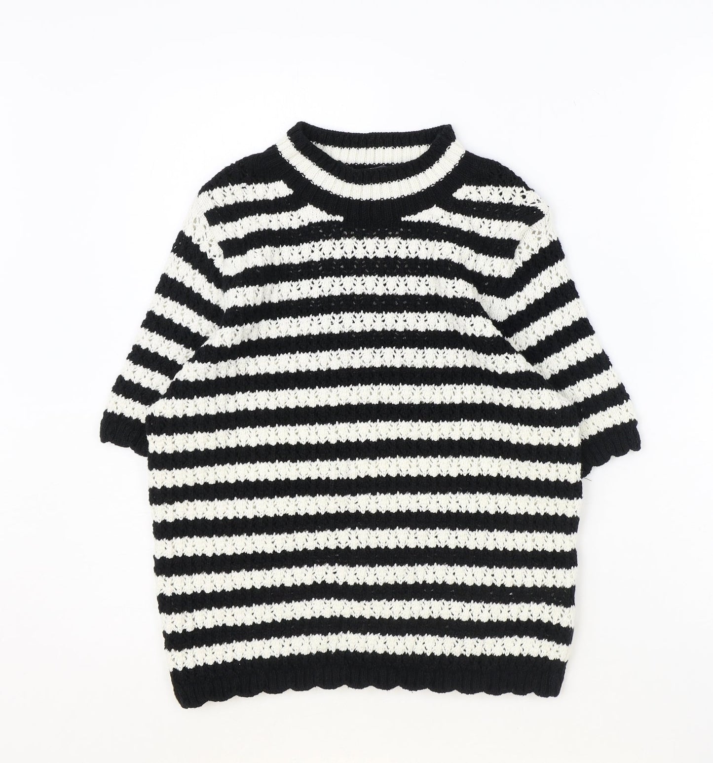 Womens UK Size 8 Marks and Spencer Black Pullover Jumper