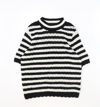 Womens UK Size 8 Marks and Spencer Black Pullover Jumper