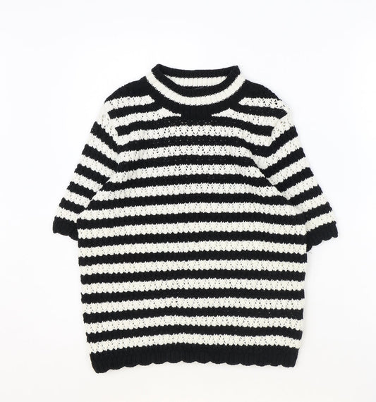Womens UK Size 8 Marks and Spencer Black Pullover Jumper