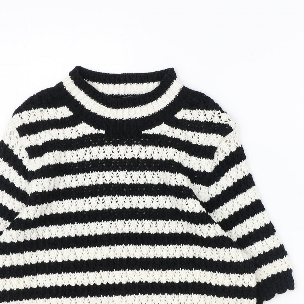 Womens UK Size 8 Marks and Spencer Black Pullover Jumper