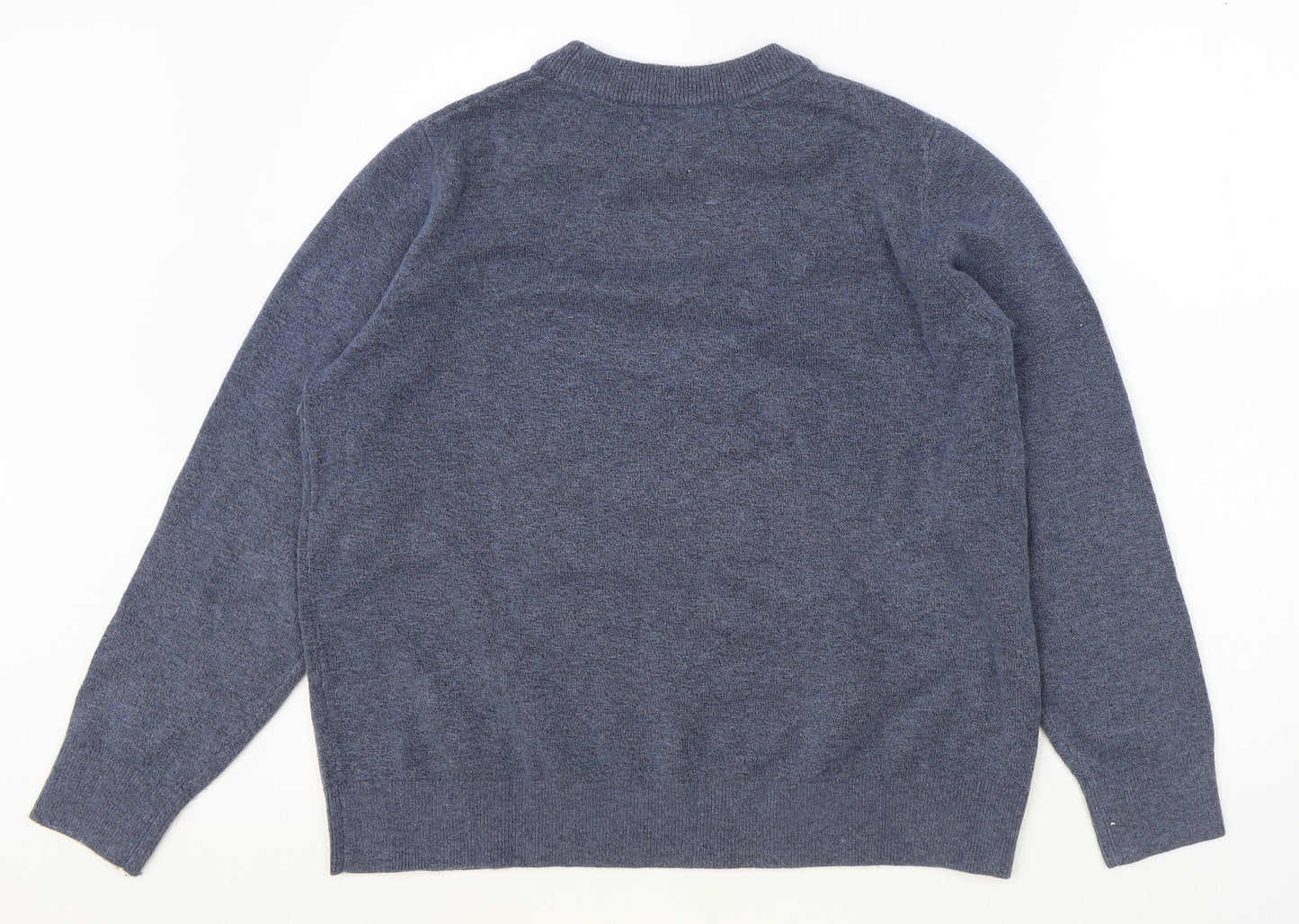 Womens UK Size M Marks and Spencer Blue Pullover Jumper