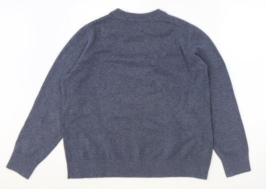 Womens UK Size M Marks and Spencer Blue Pullover Jumper