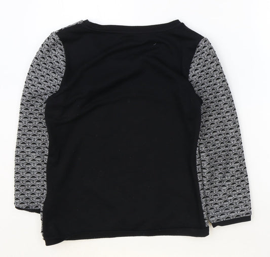 Womens UK Size S Vera Moda Black Pullover Jumper