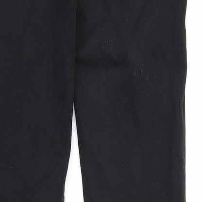 Womens UK Size 10 Waredenim Regular Fit Skinny Black Jeans