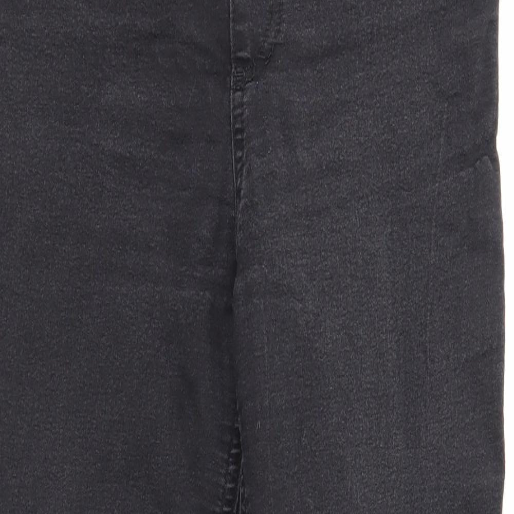 Marks and Spencer Womens Black Cotton Jegging Jeans Size 10 Regular