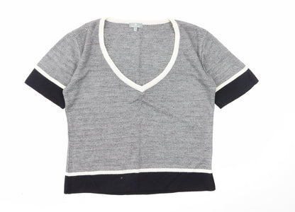 Womens UK Size L NAF NAF White Pullover Jumper