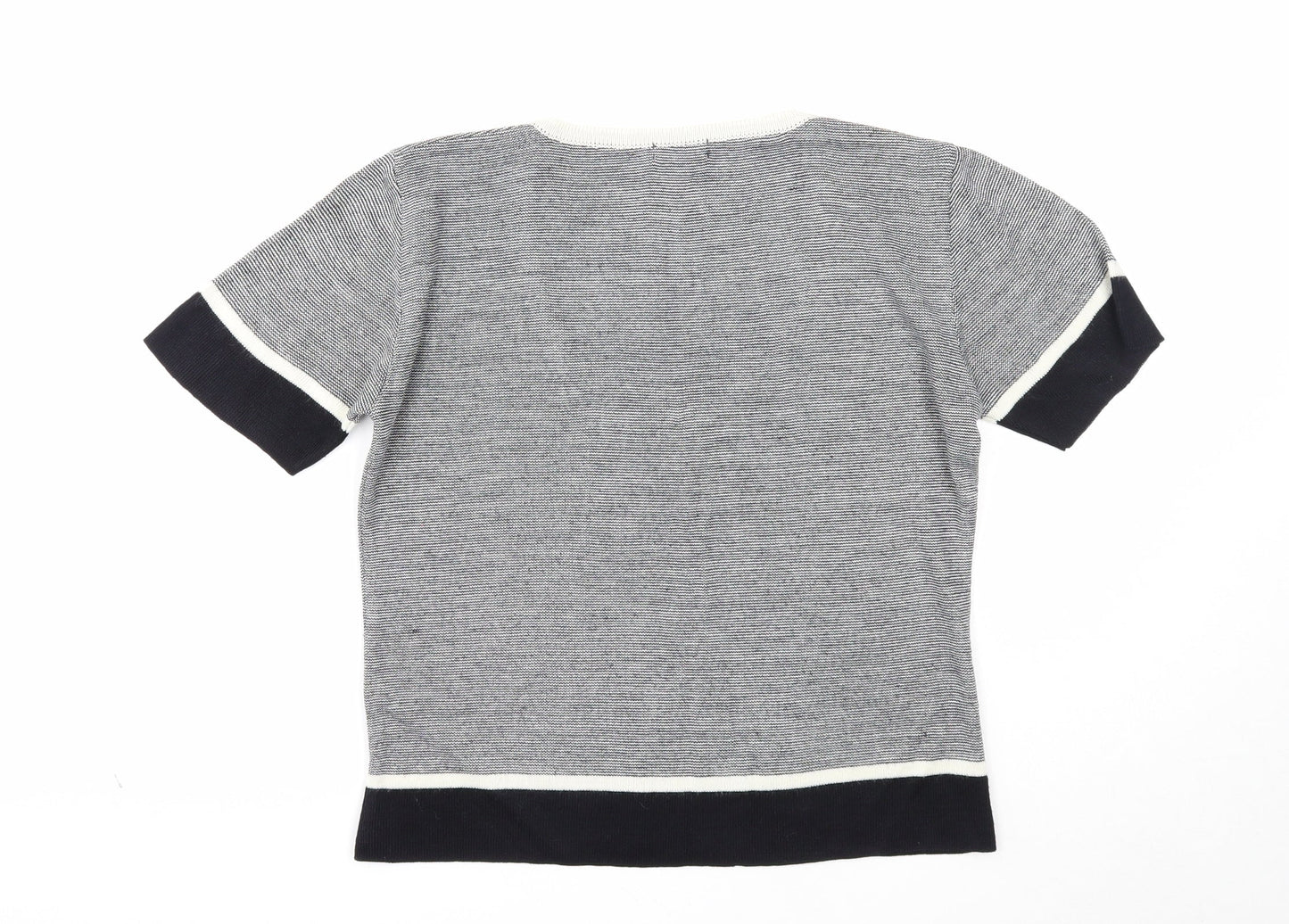 Womens UK Size L NAF NAF White Pullover Jumper