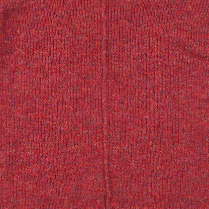Womens UK Size M Marks and Spencer Red Pullover Jumper