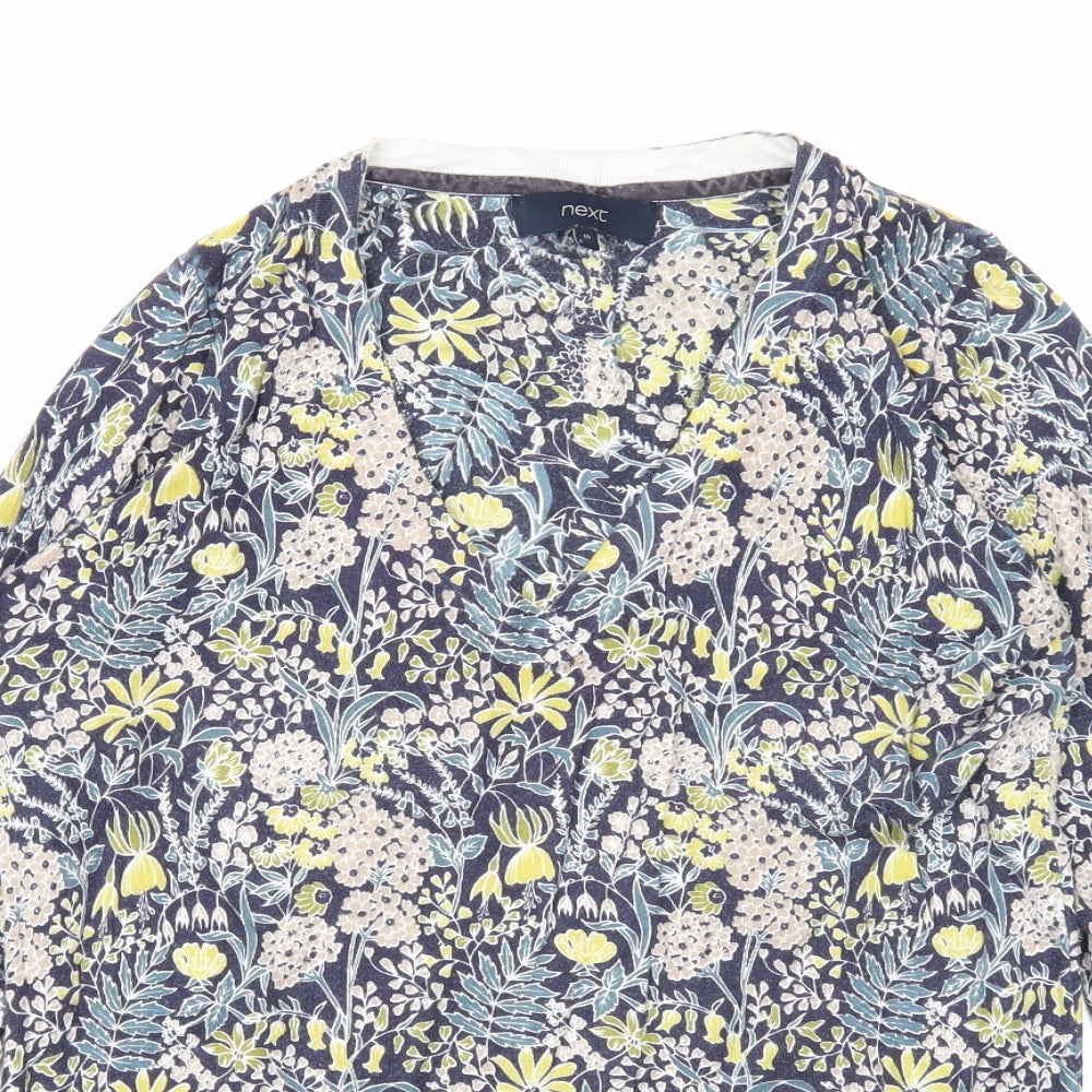 Womens UK Size 10 NEXT Blue Pullover Jumper