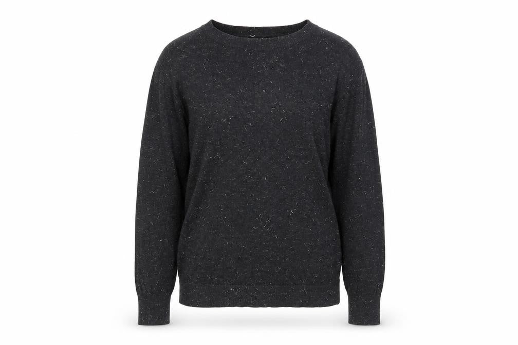 Womens UK Size 10 Preworn Black Pullover Jumper