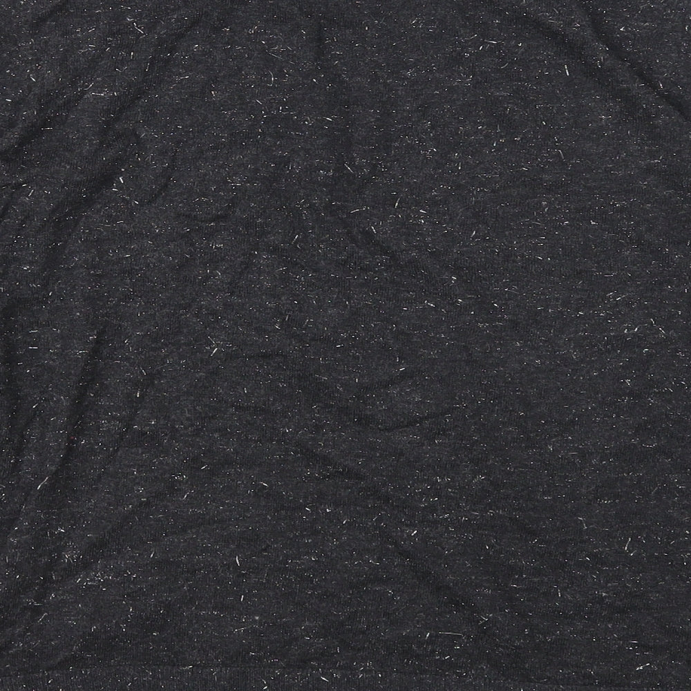 Womens UK Size 10 Preworn Black Pullover Jumper