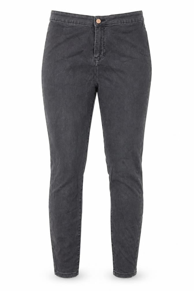 Womens UK Size 14 New Look Regular Fit Skinny Grey Jeans