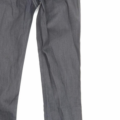 Who is She Womens Black Cotton Skinny Jeans Size 6 L32 in Regular Zip