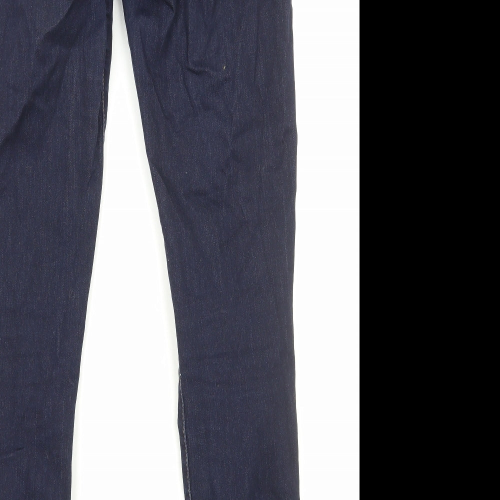 Gap Womens Blue Cotton Skinny Jeans Size 10 Regular Zip
