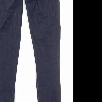 Gap Womens Blue Cotton Skinny Jeans Size 10 Regular Zip
