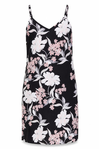 NEXT Womens Multicoloured Floral Polyester Slip Dress Size 10 V-Neck Pullover
