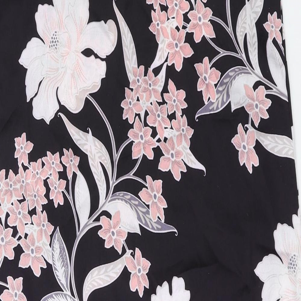 NEXT Womens Multicoloured Floral Polyester Slip Dress Size 10 V-Neck Pullover