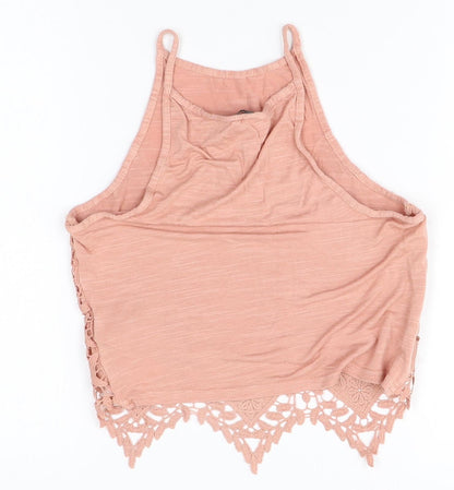 Womens UK Size 6 New Look Pink Camisole Tank