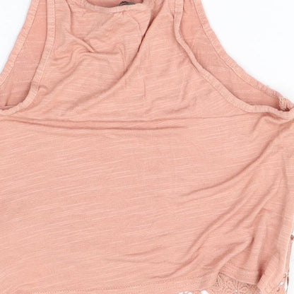 Womens UK Size 6 New Look Pink Camisole Tank