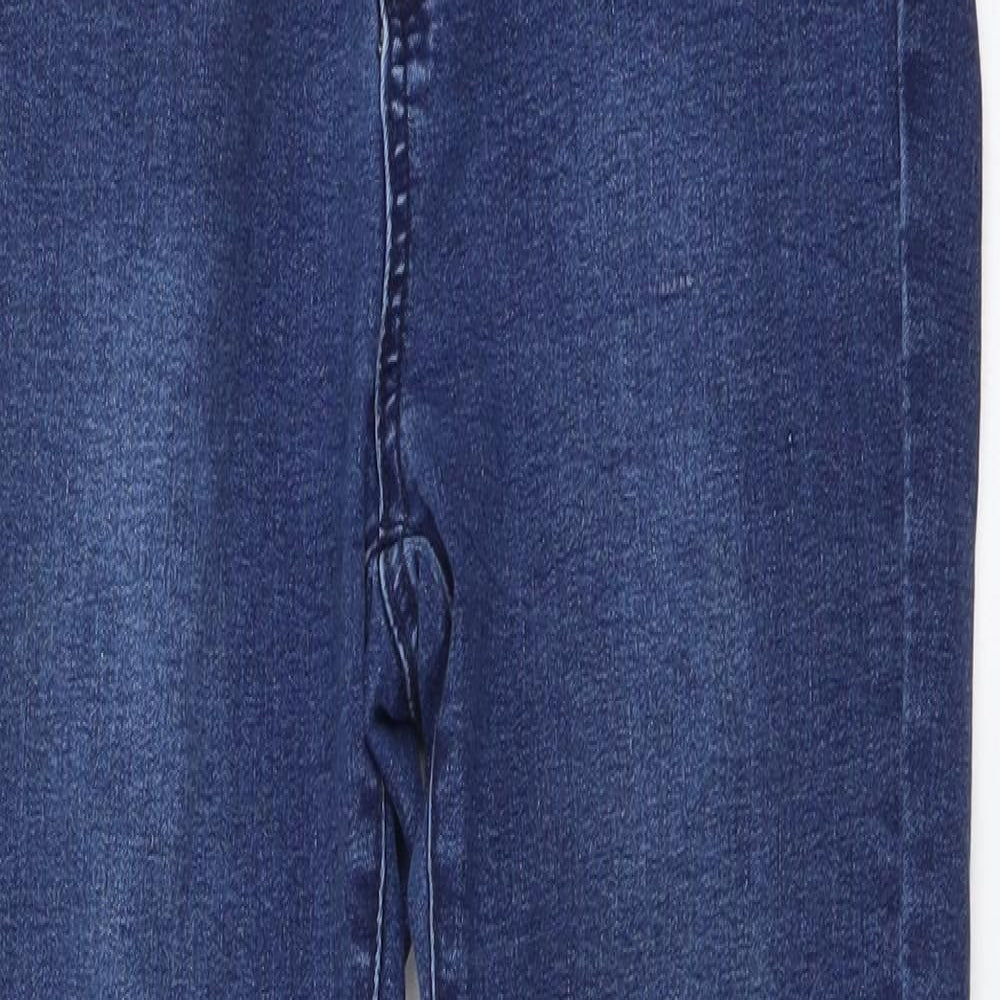 Womens UK Size M SheIn Regular Fit Skinny Blue Jeans