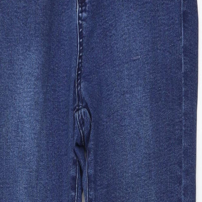 Womens UK Size M SheIn Regular Fit Skinny Blue Jeans