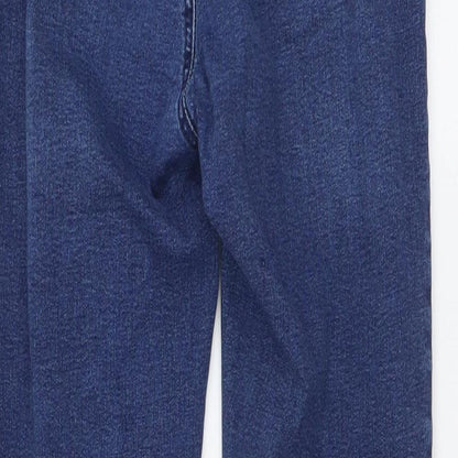 Womens UK Size M SheIn Regular Fit Skinny Blue Jeans
