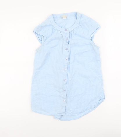 Womens UK Size 8 Monsoon Blue Basic Tank