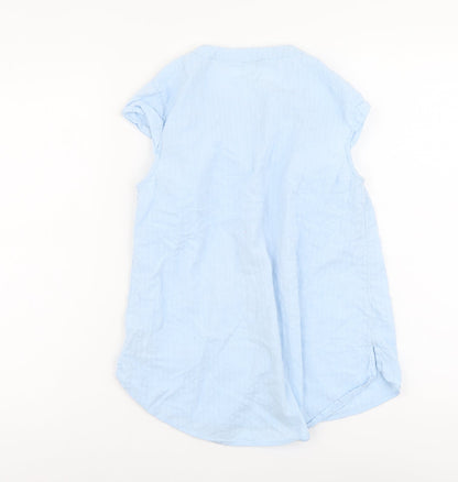 Womens UK Size 8 Monsoon Blue Basic Tank