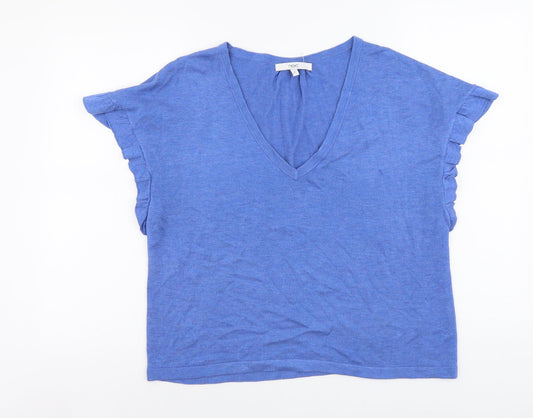 Womens UK Size M NEXT Blue Pullover Jumper