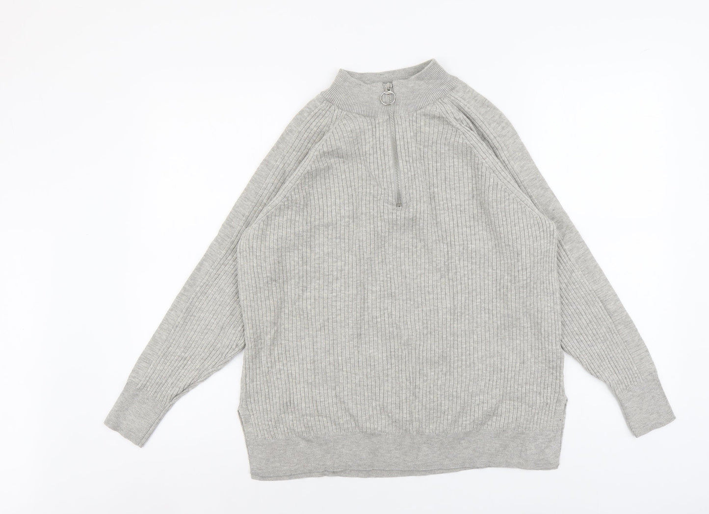 Womens UK Size M Marks and Spencer Grey Pullover Jumper