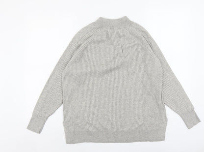 Womens UK Size M Marks and Spencer Grey Pullover Jumper