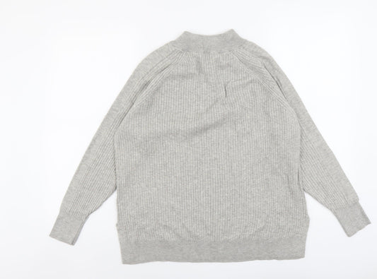 Womens UK Size M Marks and Spencer Grey Pullover Jumper