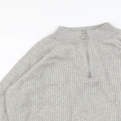 Womens UK Size M Marks and Spencer Grey Pullover Jumper